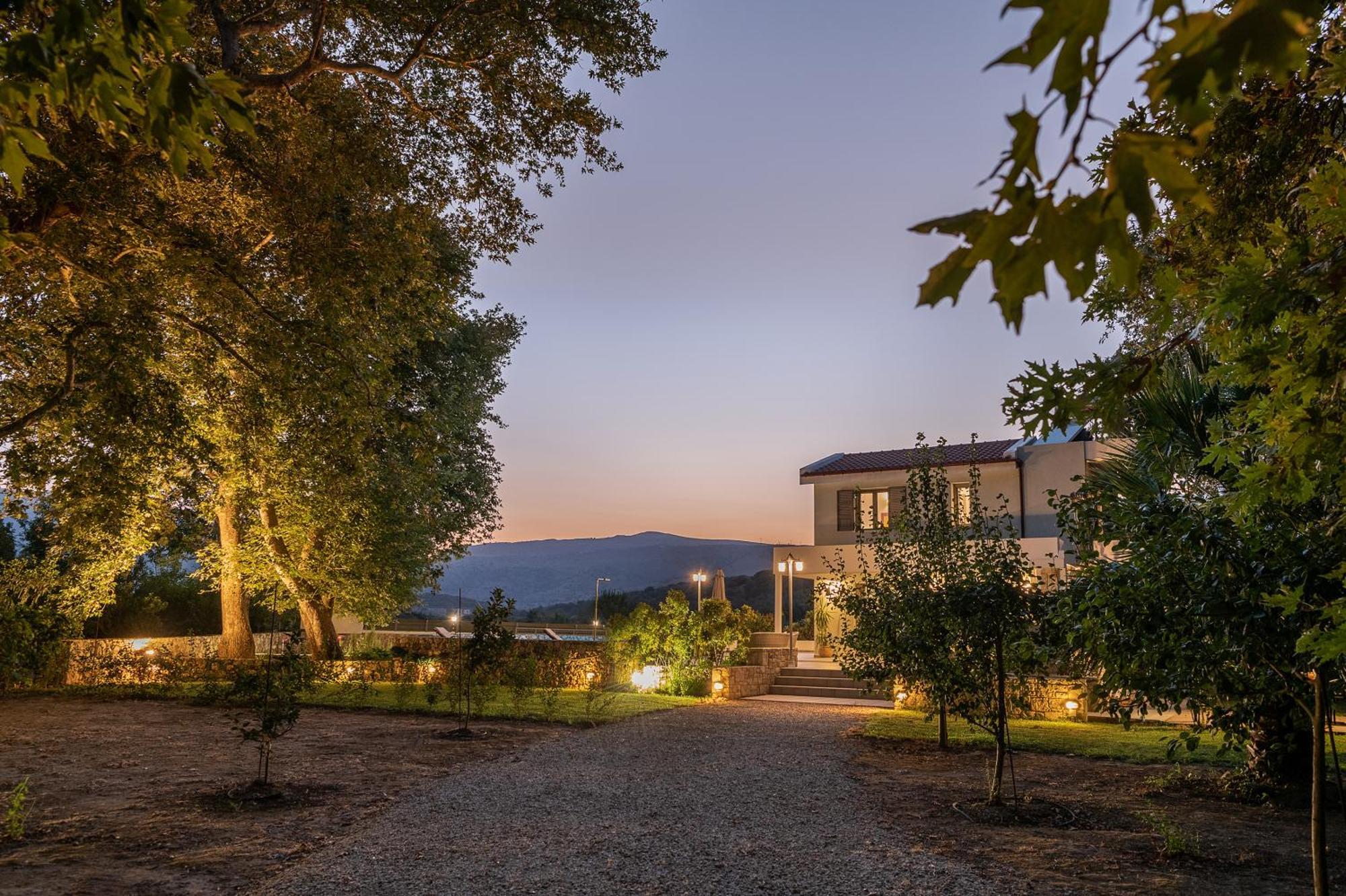 Villa Nature, Heated Pool Kalyves Exterior foto