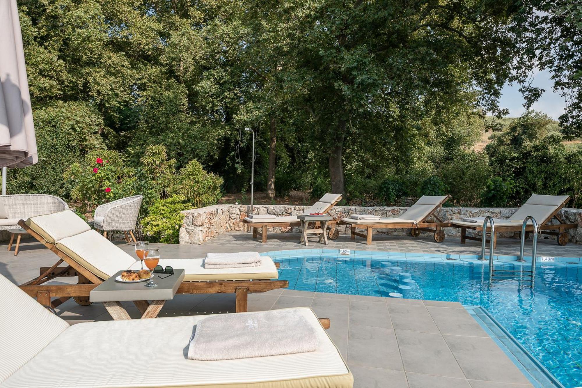 Villa Nature, Heated Pool Kalyves Exterior foto