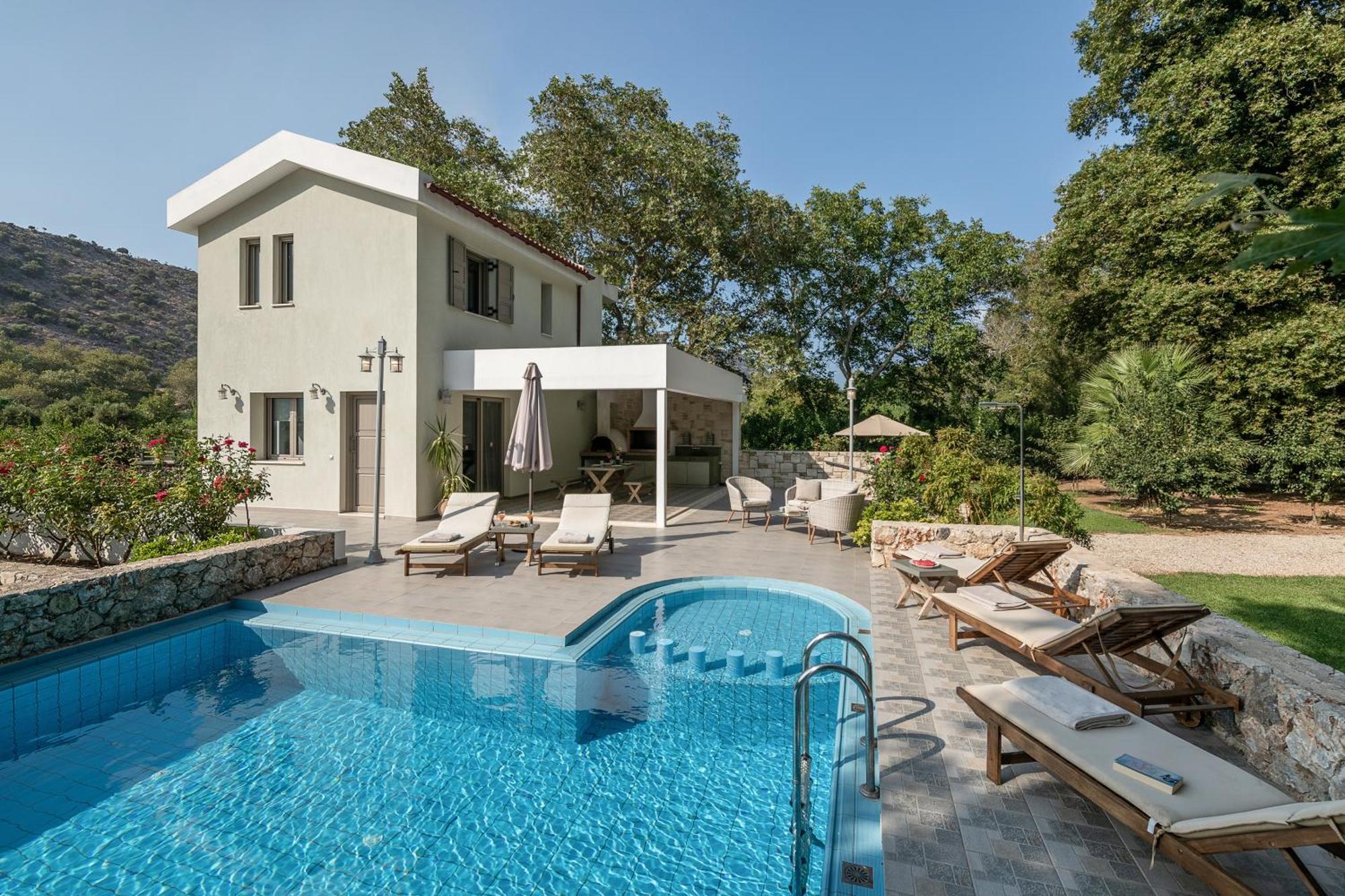 Villa Nature, Heated Pool Kalyves Exterior foto