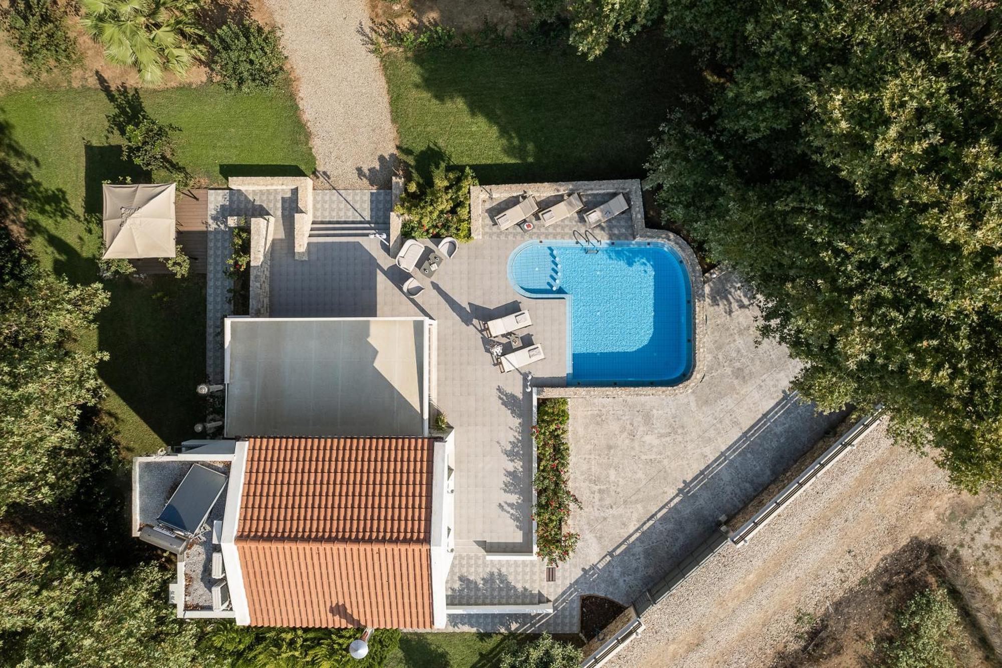 Villa Nature, Heated Pool Kalyves Exterior foto