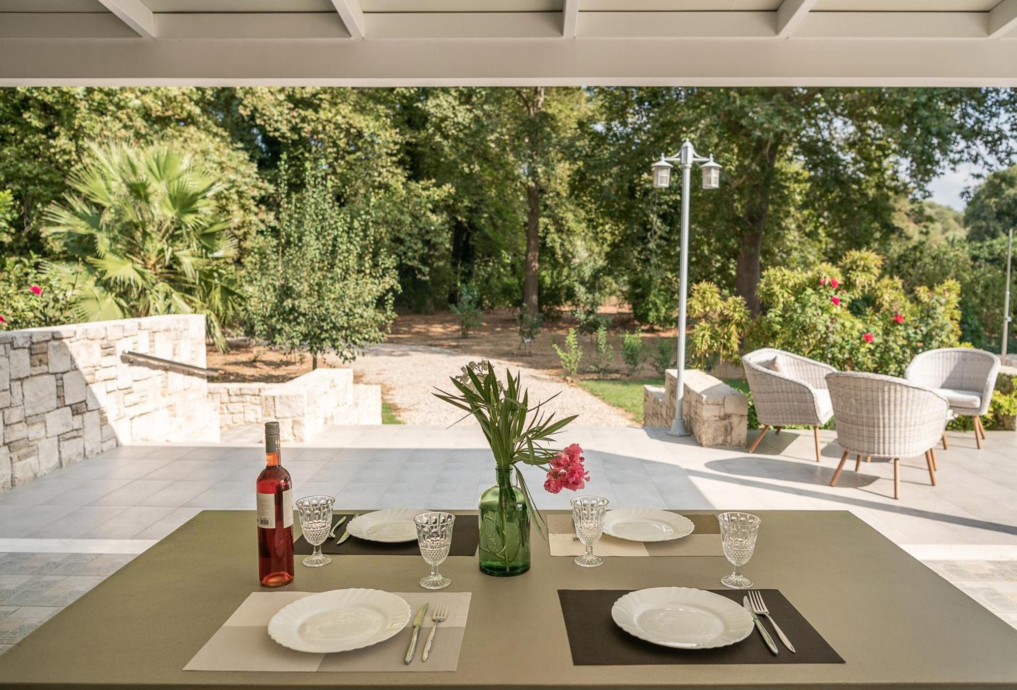 Villa Nature, Heated Pool Kalyves Exterior foto