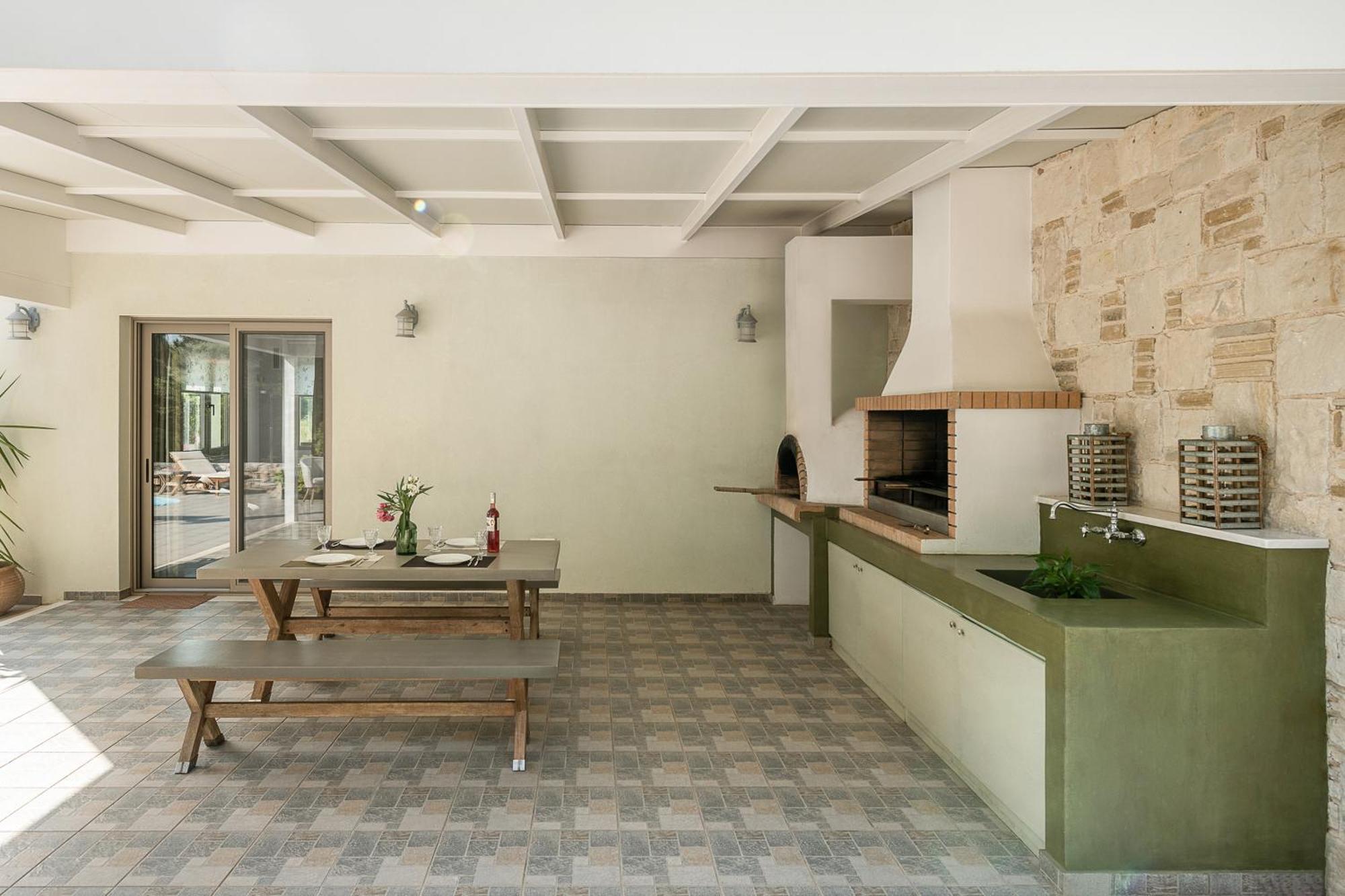 Villa Nature, Heated Pool Kalyves Exterior foto